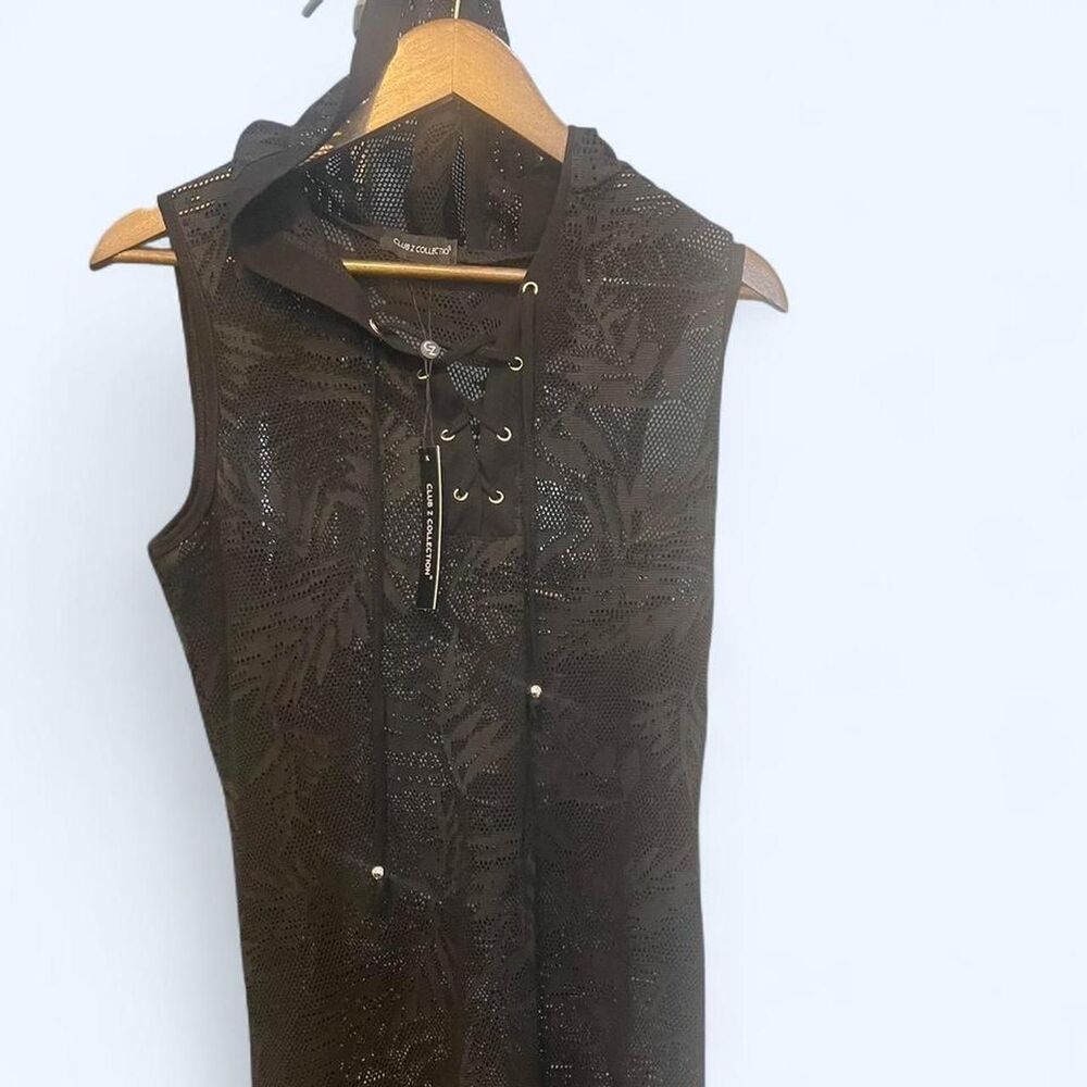 Club-l Women's Black and Brown Dress